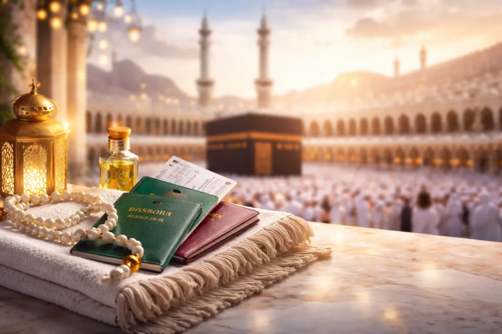 الحجز للعمرة